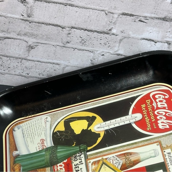 Coca Cola Through The Years By Sandra E Porter 1990 Vintage Serving Tray - Picture 9 of 16